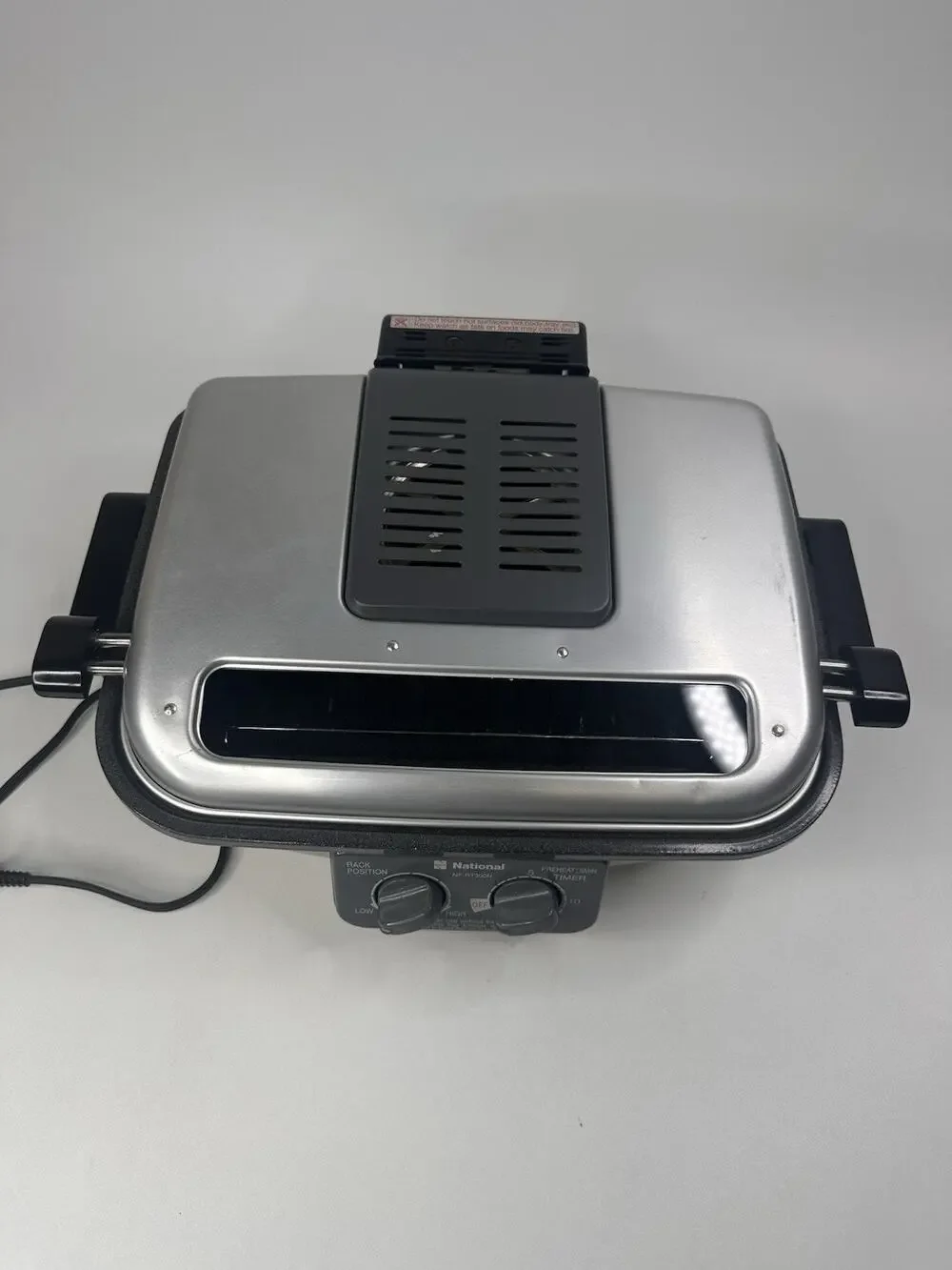 National NF-RT300 Smokeless Fish Roaster Grill Washable Japan 1991